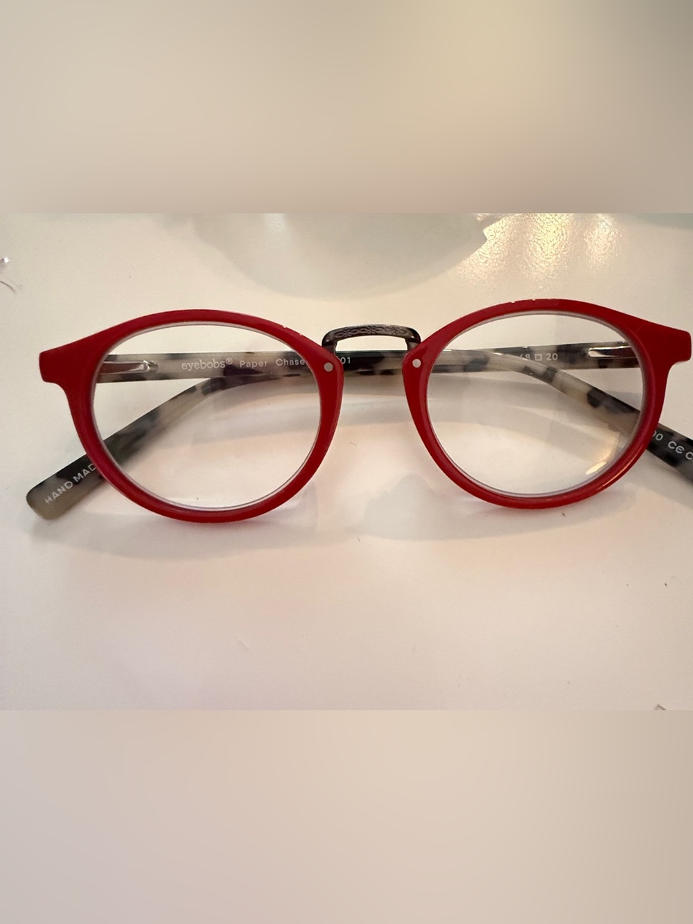 Eyebobs readers - red and tortoise